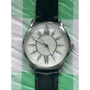 Kessaris MOP Dial Silver Tone Women’s Quartz Watch
